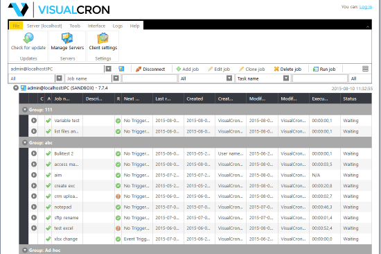 VisualCron Pro Crack 10.0.2 Build 31877 With License Key [Latest] 2022