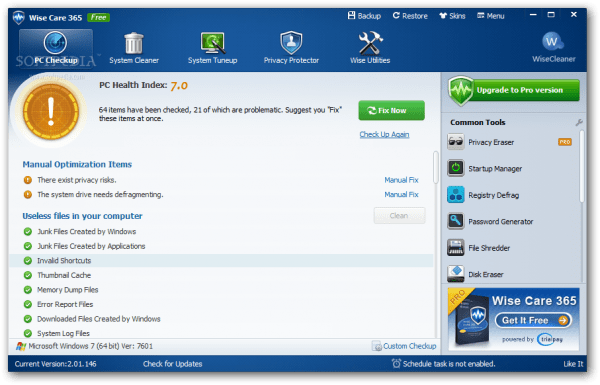 Wise Care 365 Pro 6.3.2.610 Crack With Key Full Download 2022
